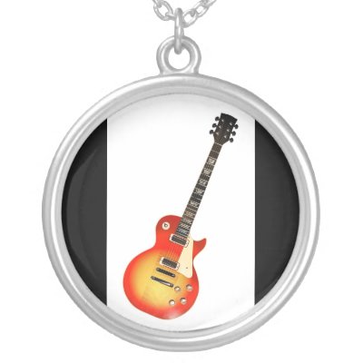 Guitar necklaces