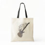 Guitar Notes Tote Bags