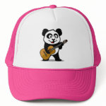 This adorable panda is playing a guitar. How cute is that? This original design makes a perfect gift for guitarists everywhere! Great for everone who loves cute pandas and guitars.