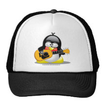 Guitar Penguin Hat