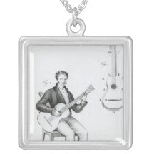 Guitar Personalized Necklace