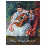 Guitar Player By Pierre-Auguste Renoir flyers