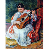 Guitar Player By Pierre-Auguste Renoir Photo Sculptures
