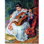 Guitar Player By Pierre-Auguste Renoir Photo Sculptures