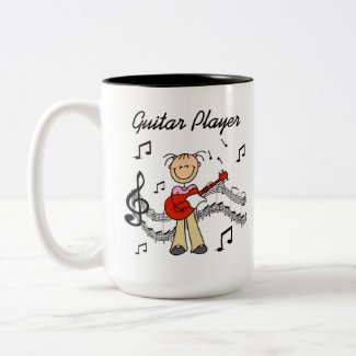 Guitar Player Mug mug