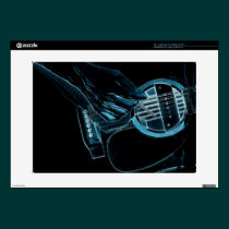 Guitar Player Music Lover's Laptop Skin skins