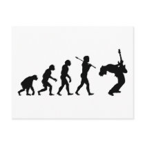 Guitar Player Post Cards