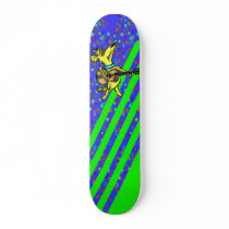 Guitar Playing Dog Skate Decks