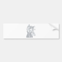 GUITAR-POP TUNES BUMPER STICKER