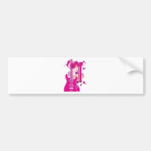 GUITAR-POP TUNES BUMPER STICKER