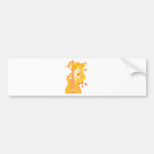 GUITAR-POP TUNES BUMPER STICKER
