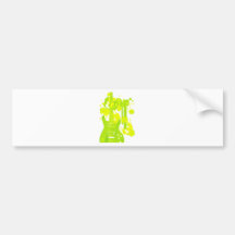 GUITAR-POP TUNES BUMPER STICKER