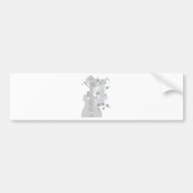 GUITAR-POP TUNES BUMPER STICKERS