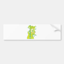 GUITAR-POP TUNES BUMPER STICKERS