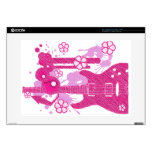 GUITAR-POP TUNES DECAL FOR 15" LAPTOP 