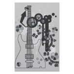 GUITAR-POP TUNES PERSONALIZED STATIONERY