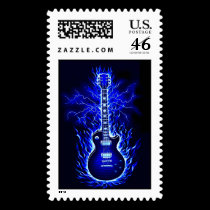 Guitar Postage postage by skphotos Guitar Postage postage