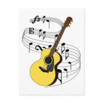 Guitar Post Cards