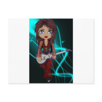 Guitar Postcard