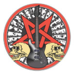 Guitar Rock Star Sticker