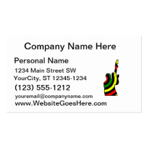 guitar rocks rasta holding up electric business card