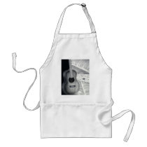Guitar & Sheet Music Apron