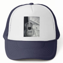 Guitar & Sheet Music Hat