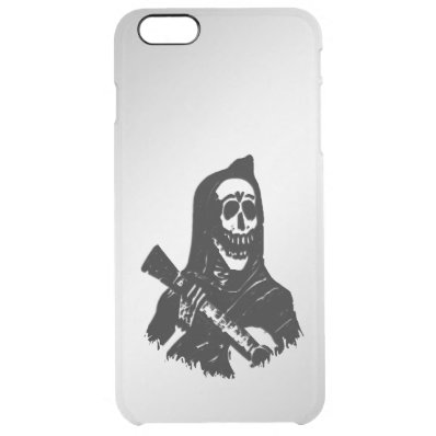 Guitar Skeleton Serenade Clear iPhone 6 Plus Case