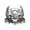 Guitar Skull stickers by PraiseProducts Guitar Skull stickers