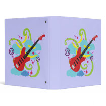 Guitar Solo Dream Vinyl Binder