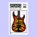 guitar stamp 8 stamps