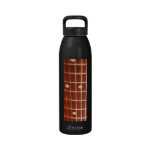 Guitar strings water bottle