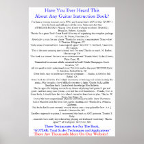 Guitar Testimonials MJS Music Publications Print