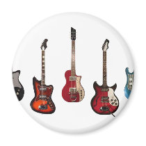 Guitar Unity Fridge Magnets