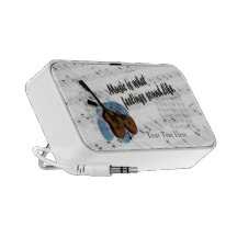 Guitar Version What Feelings Sound Like- Customize Travel Speakers