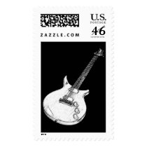 guitar vertical postage