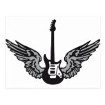 guitar wings postcards