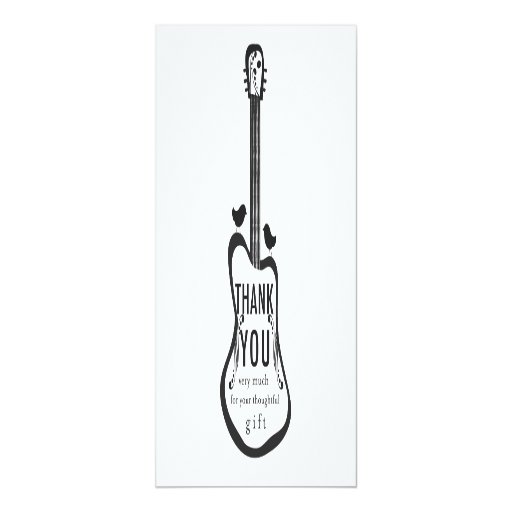 thank you letter guitar guitar with birds thank you note 4x9 25 paper thank you letter guitar guitar with birds thank you note 4x9 25 paper