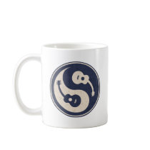 Guitar Yang -blue Mugs