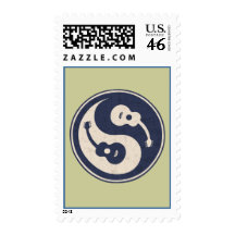 Guitar Yang -blue Stamps