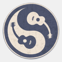 Guitar Yang -blue Stickers