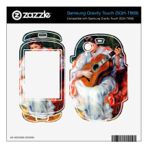 Guitarist by Pierre Renoir Samsung Gravity Touch Skins