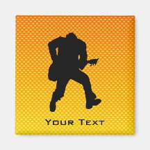 Guitarist Fridge Magnet