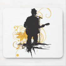 Guitarist Mousepad by coconutpie Guitarist Mousepad