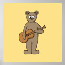 Guitarist. Print