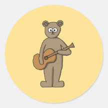 Guitarist. Sticker