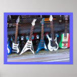 Guitarras de Hollywood Impresiones