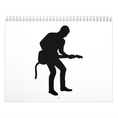Guitarrista de la estrella del rock calendarios Guitarrista de la estrella del rock calendarios