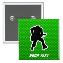 Guitarrista verde pin