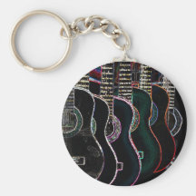 guitars keychains